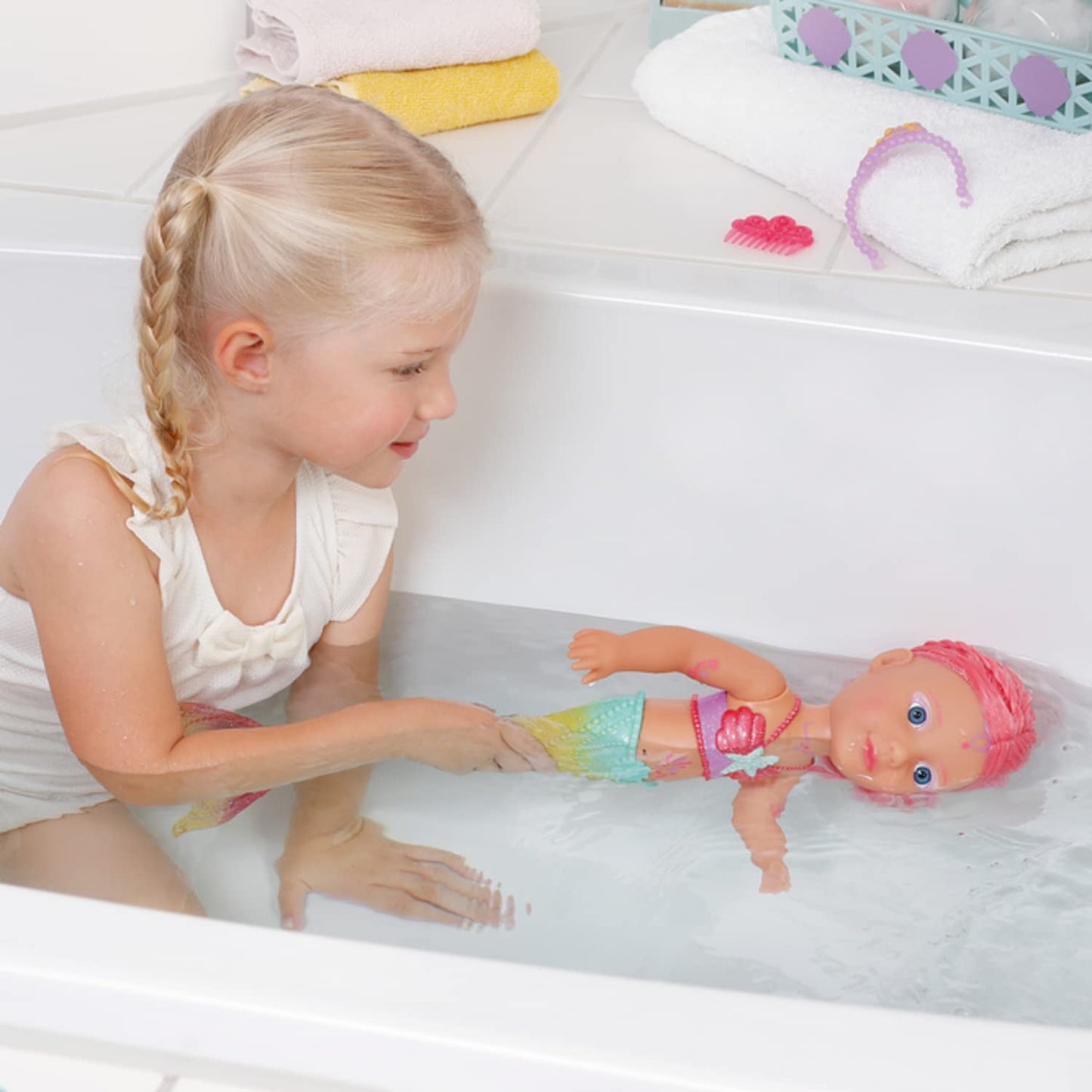 BABY born® Little Sister Meerjungfrau 46cm, Puppe