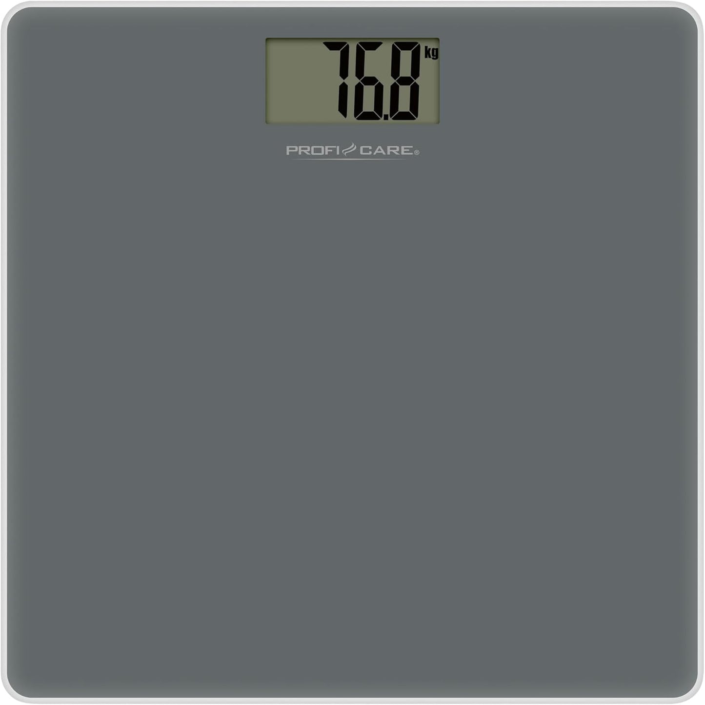Personenwaage PC-PW 3122, Grau, 30 x 30 cm