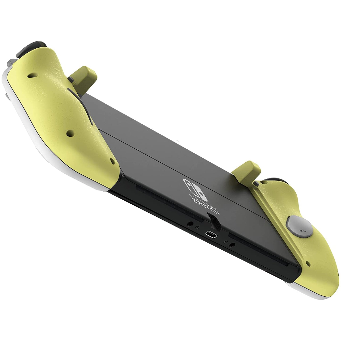 Split Pad Compact (Hellgrau x Gelb), Gamepad, Hellgrau-Gelb