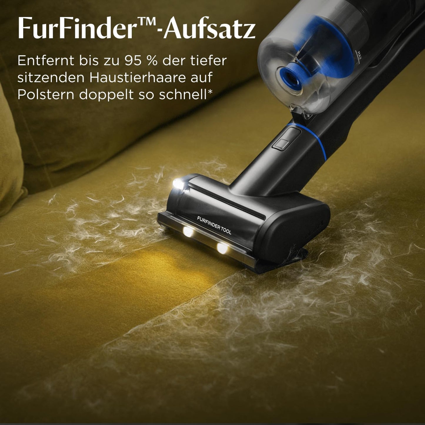PowerClean FurGuard Akku-Staubsauger, FurGuard Brush - For thorough pet hair removal
