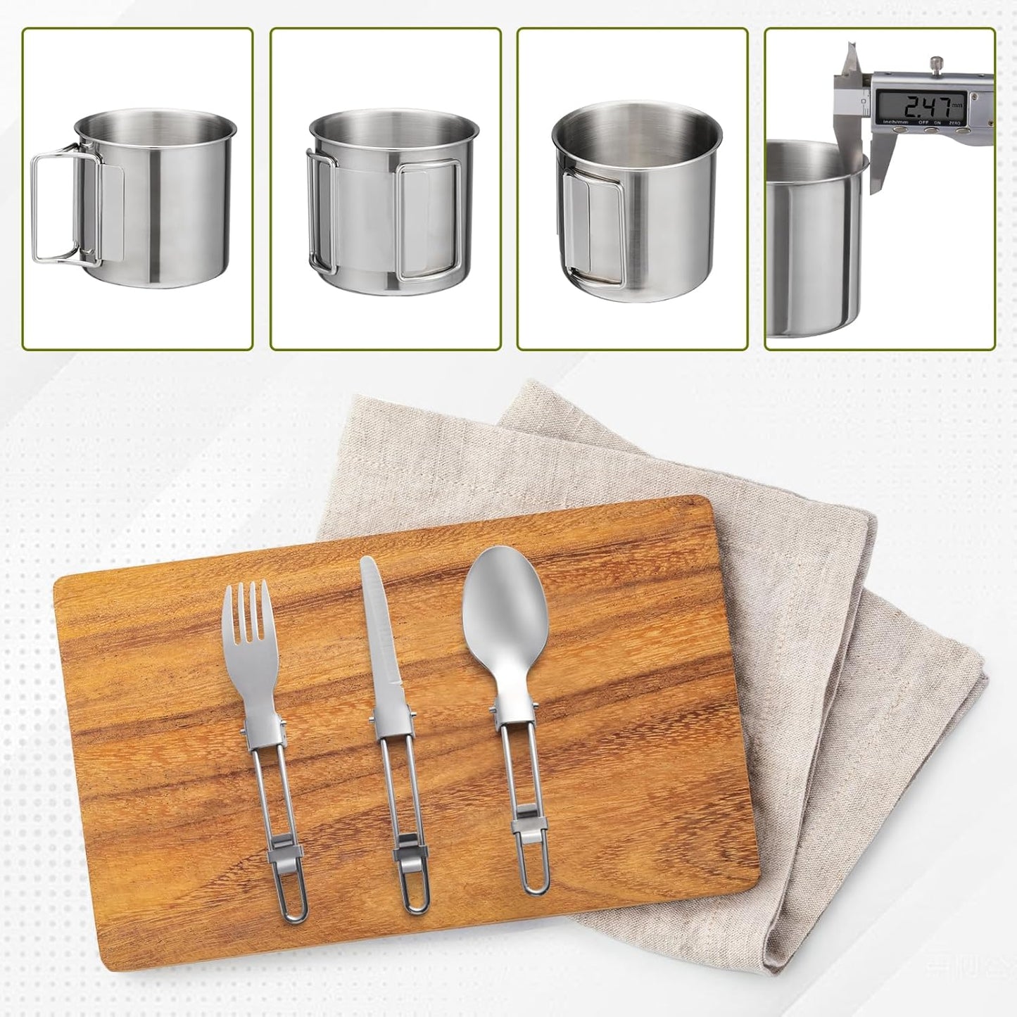 3-teiliges Kochgeschirr-Set