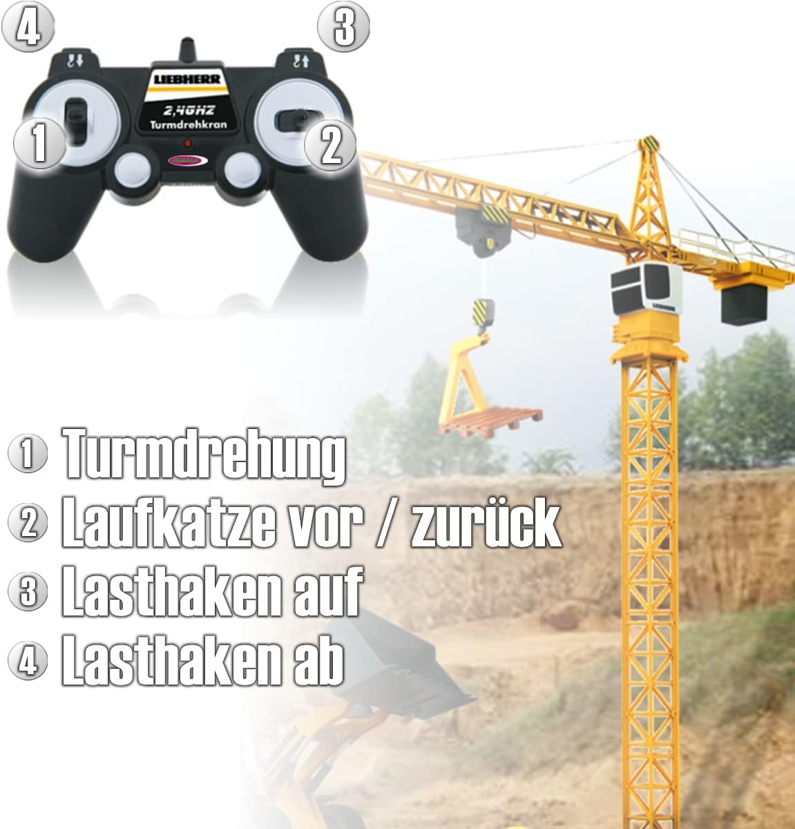 Turmdrehkran Liebherr, Liebherr Turmdrehkran