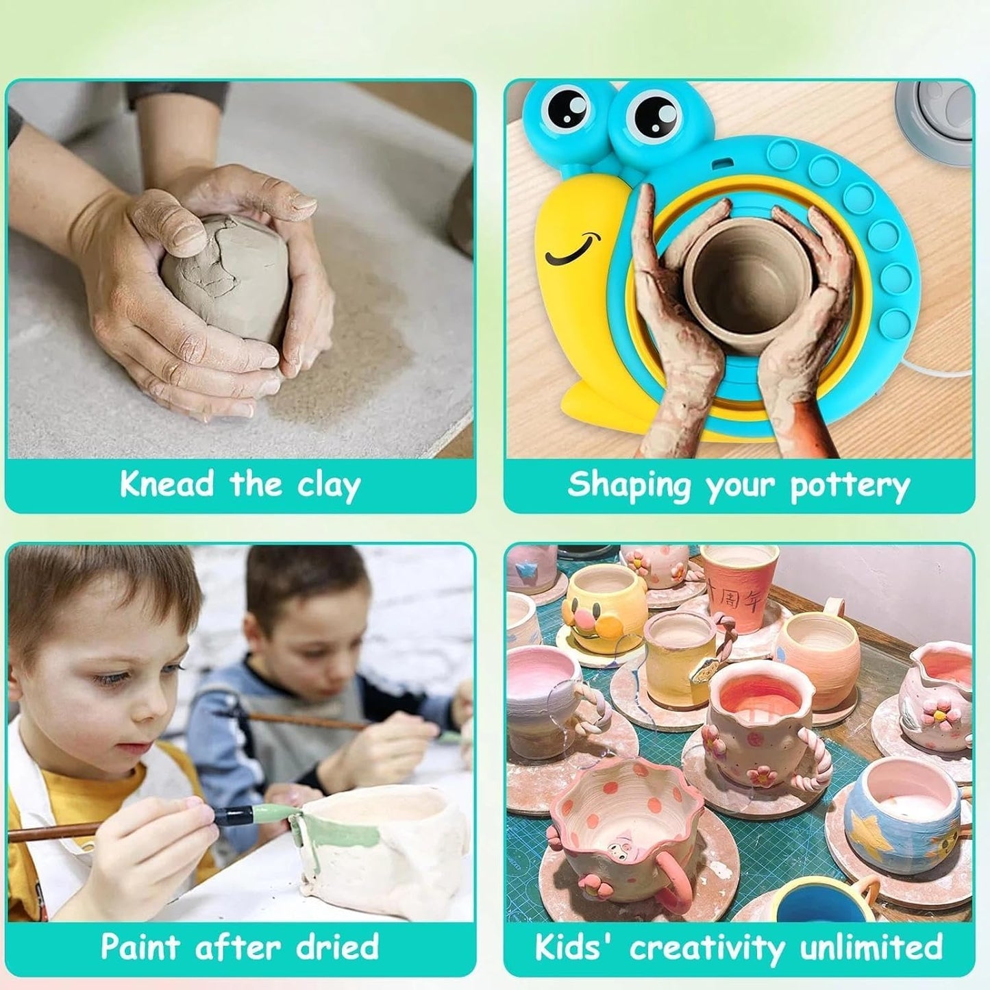 Töpferset für Kinder