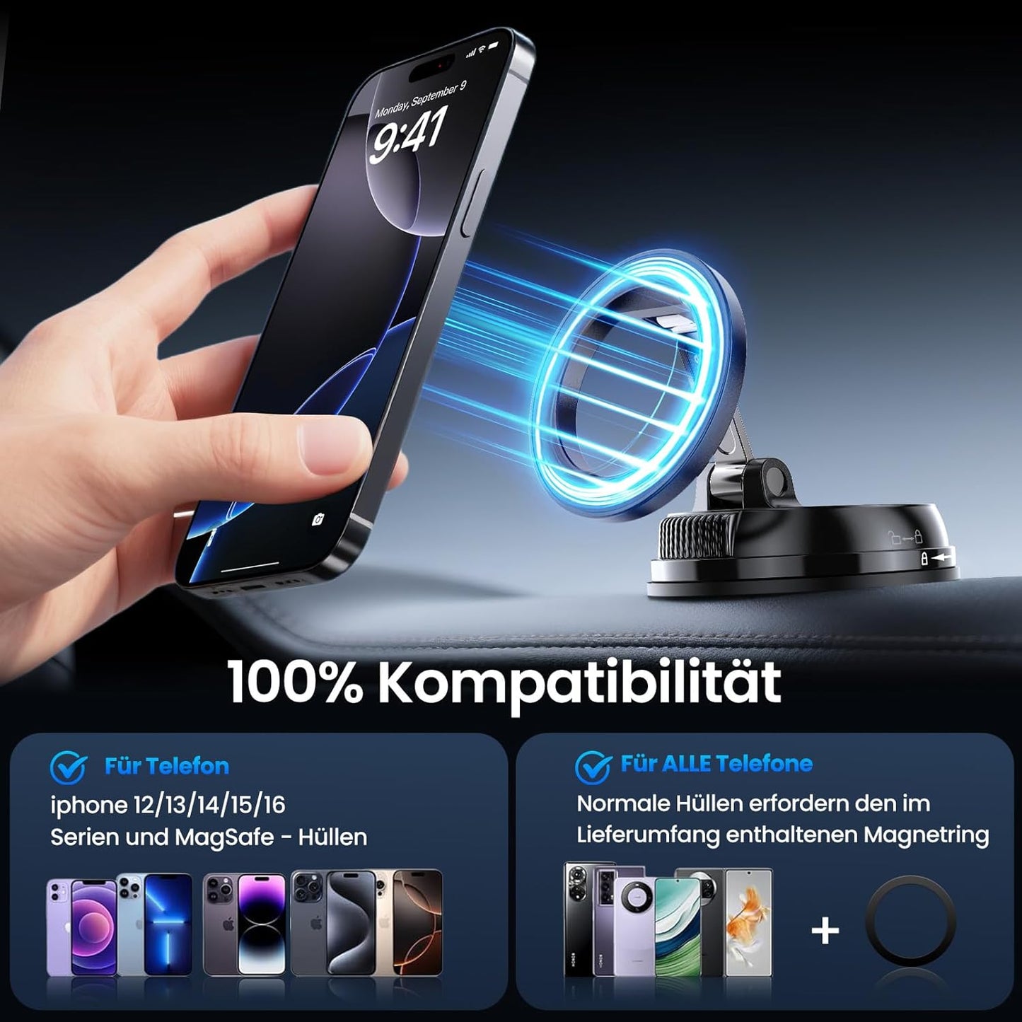 Magnetische Auto-Handyhalterung