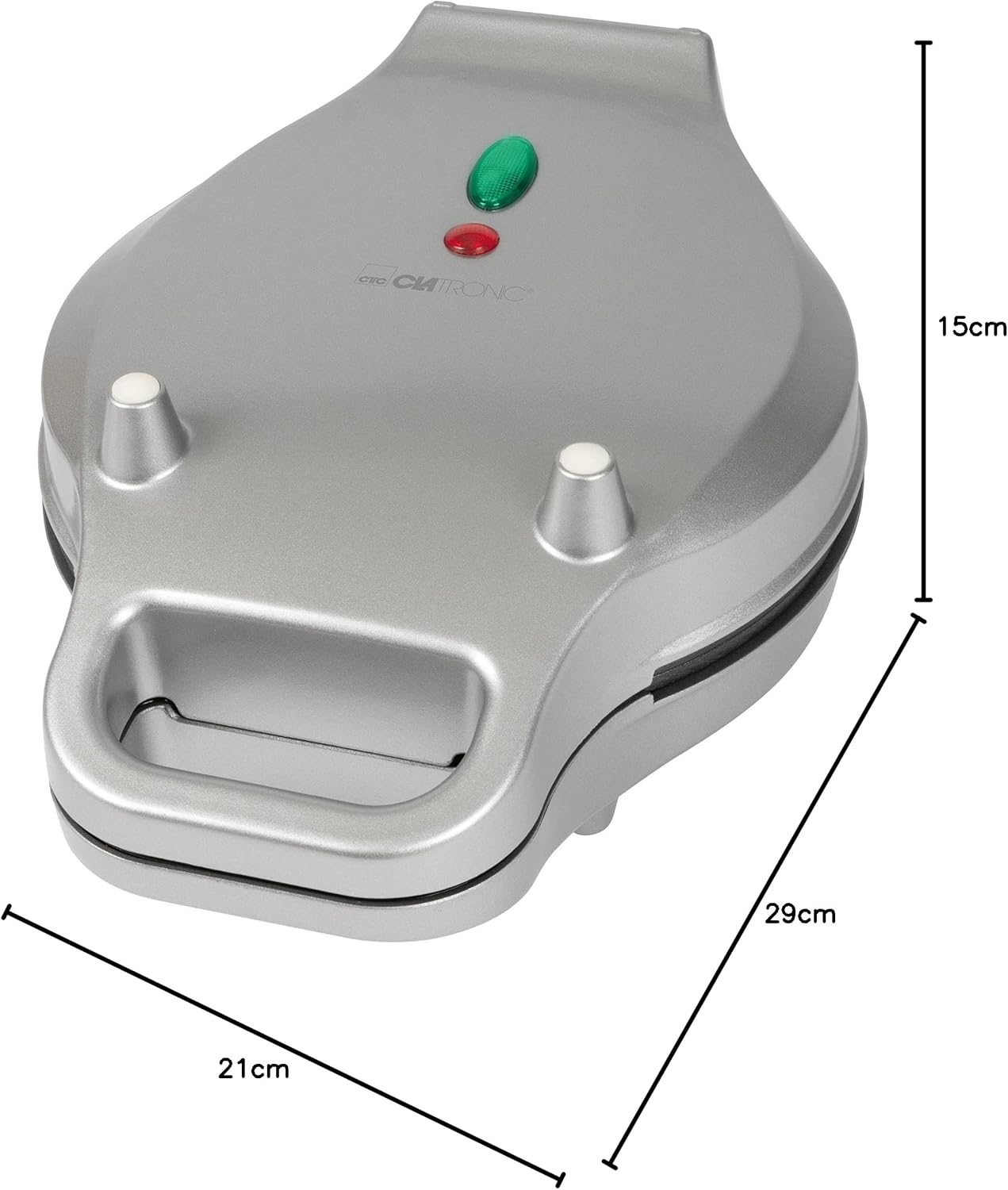 WA 3772 - Bubble-Waffeleisen mit 180° Rotationsfunktion