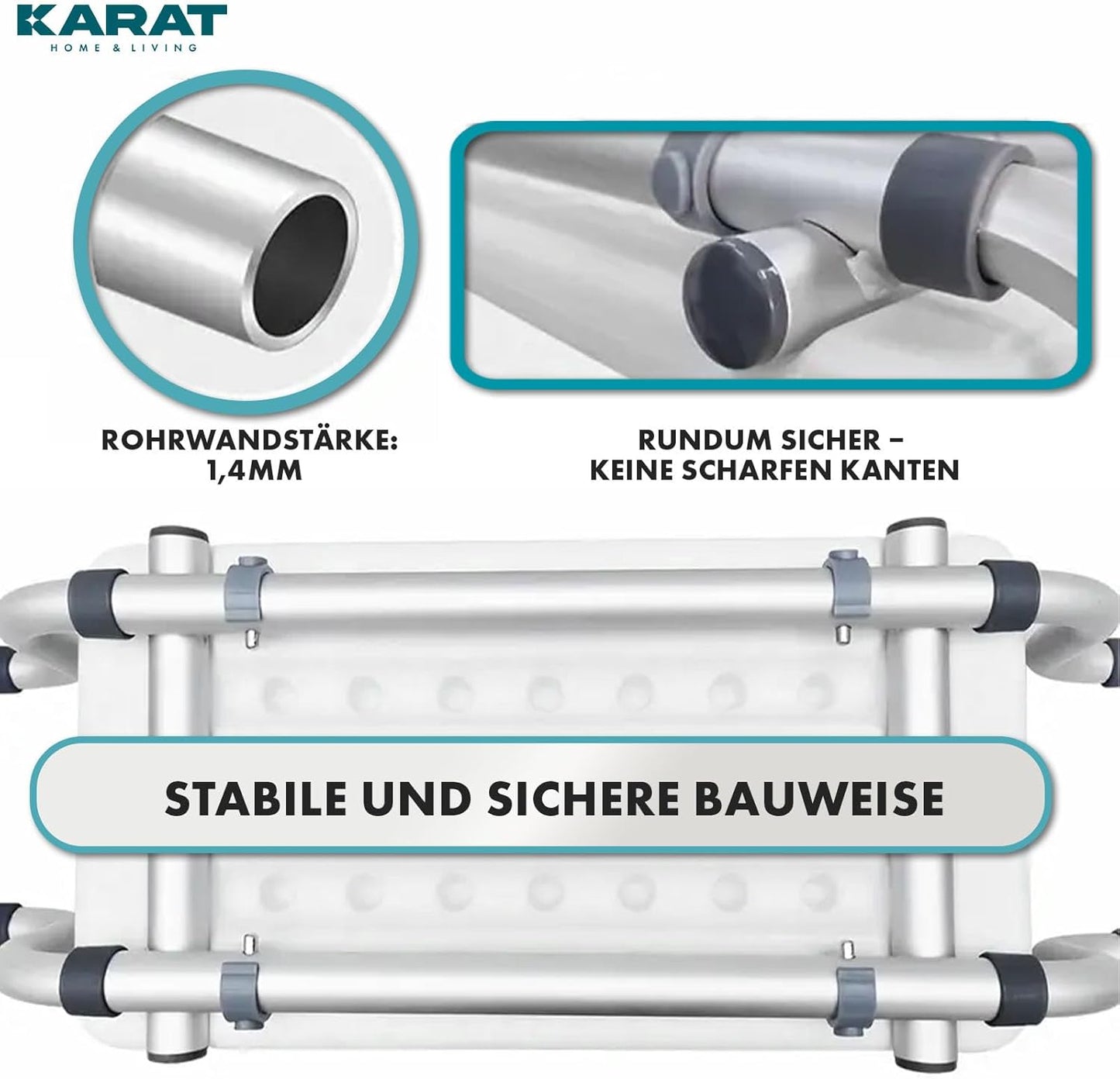 Badewannensitz Levi, verstellbar 78-86 cm