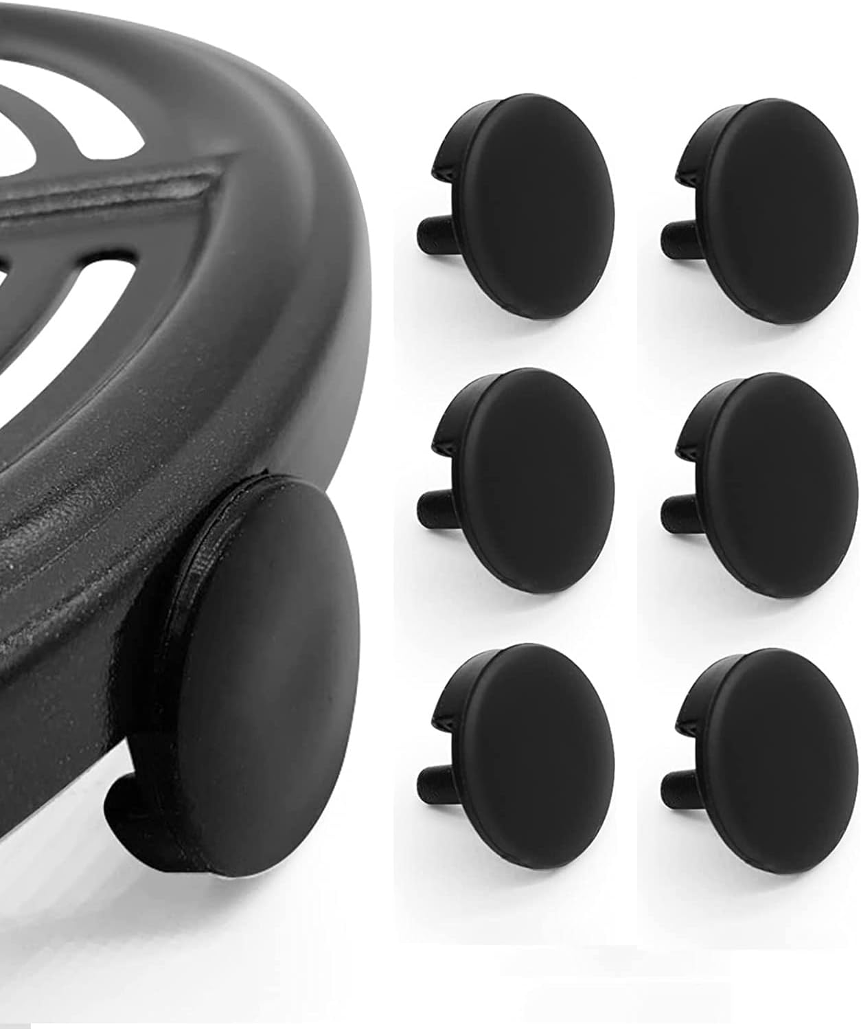 6er Air-Fryer-Gummifüsse-Set, 1.0*1.0*0.5 IN