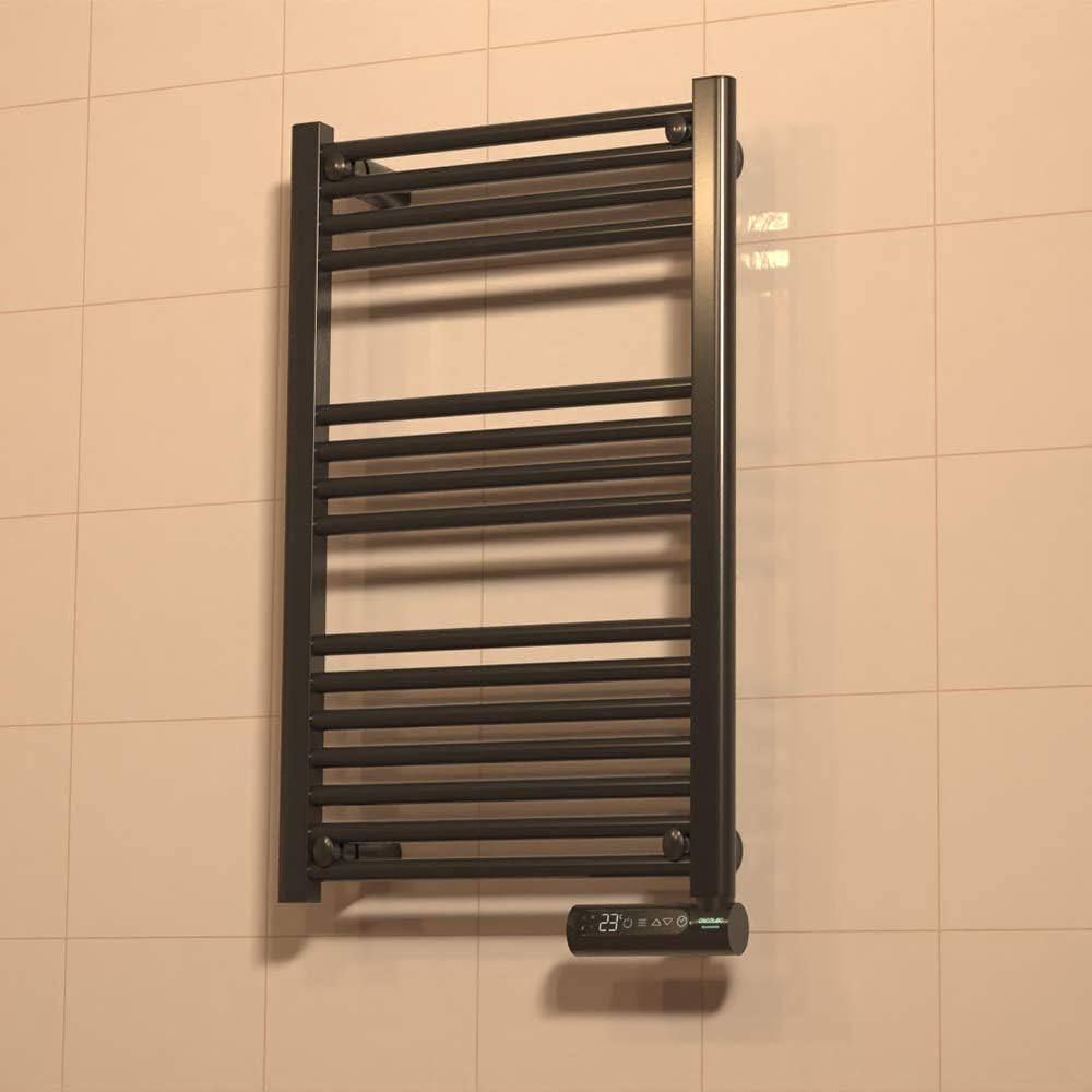 Elektrischer Badheizkörper Ready Warm 9100, 92.7 x 56.3 x 11.5 cm Schwarz