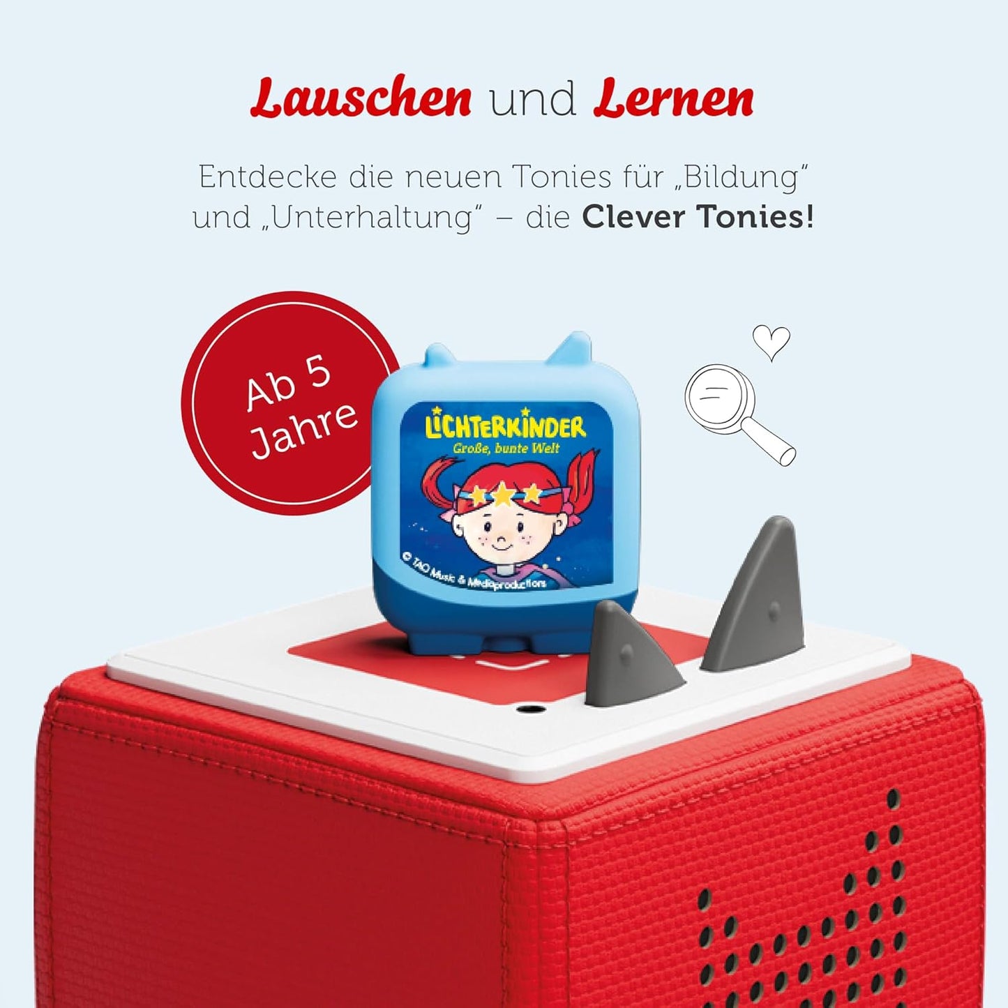 Clever Tonie Lichterkinder - Lernen mit Liki & Lumi 4er Set