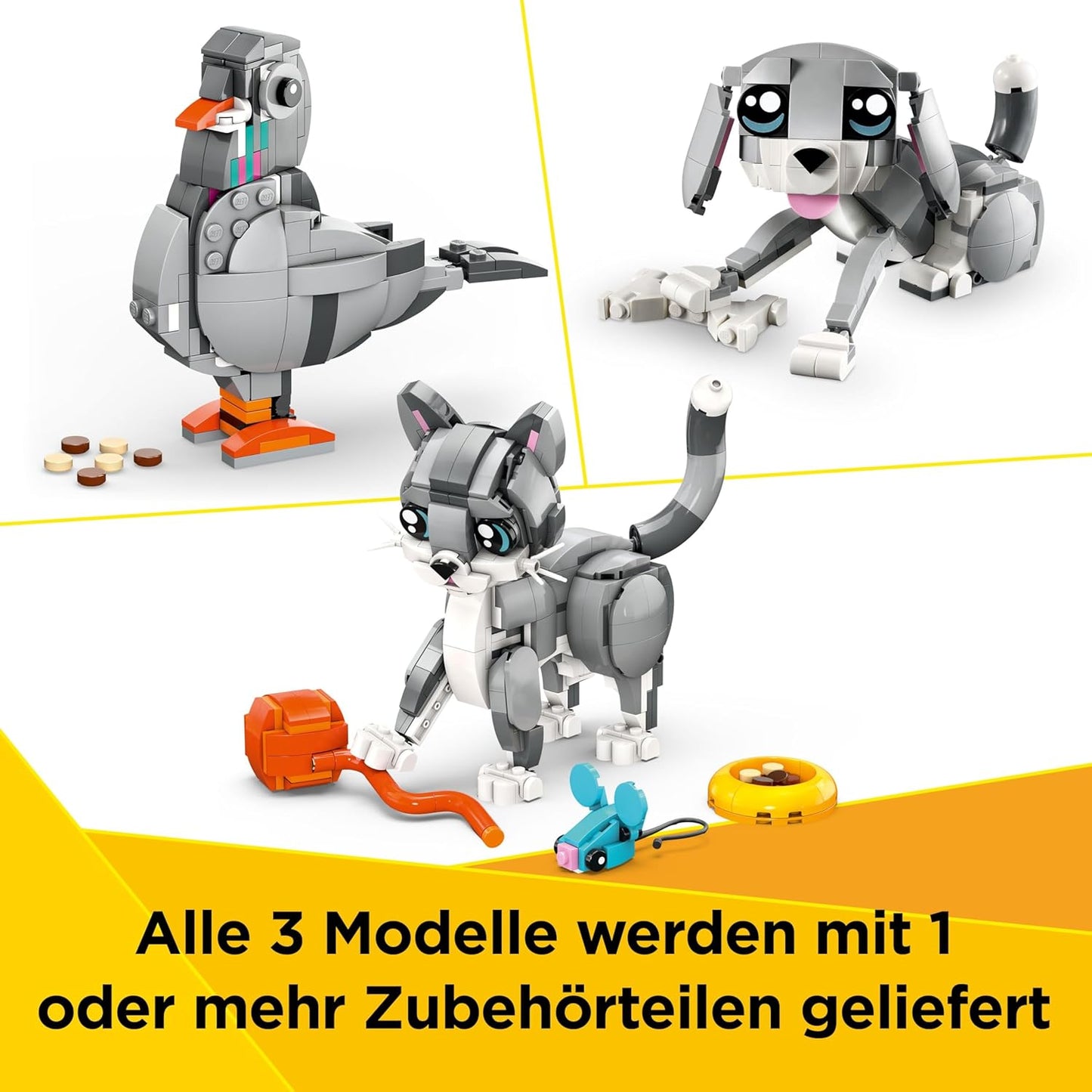 Creator 3in1 Graue Katze