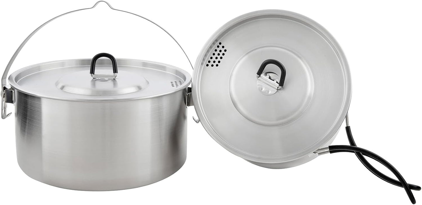 Kettle Set II - Edelstahl-Kochtopf mit Siebdeckel