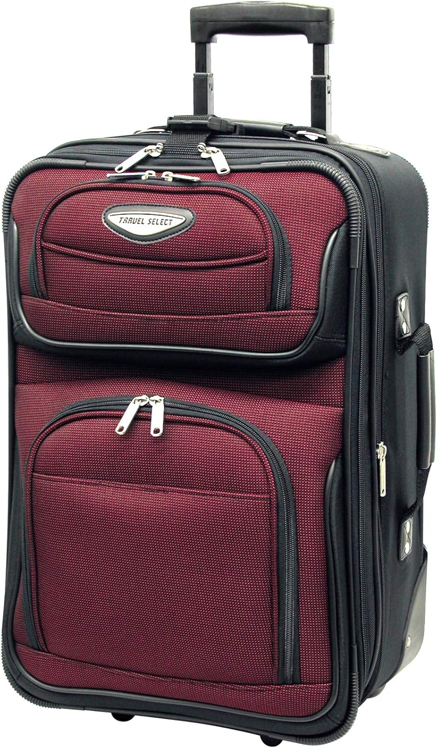8-teiliges Kofferset Amsterdam, 8-Piece-Set, Burgunder