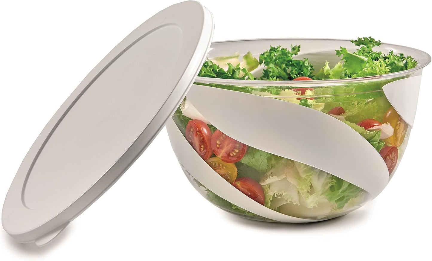 2er-Set Salatschüssel, 1x 3L + 1x 5L
