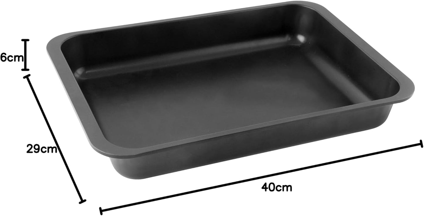 Ofenbackform mit Antihaftbeschichtung, 40 x 29 x 6 cm