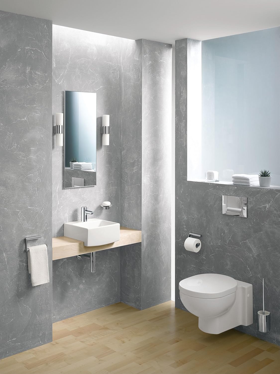 Plan Toilettenpapierhalter, Chrom