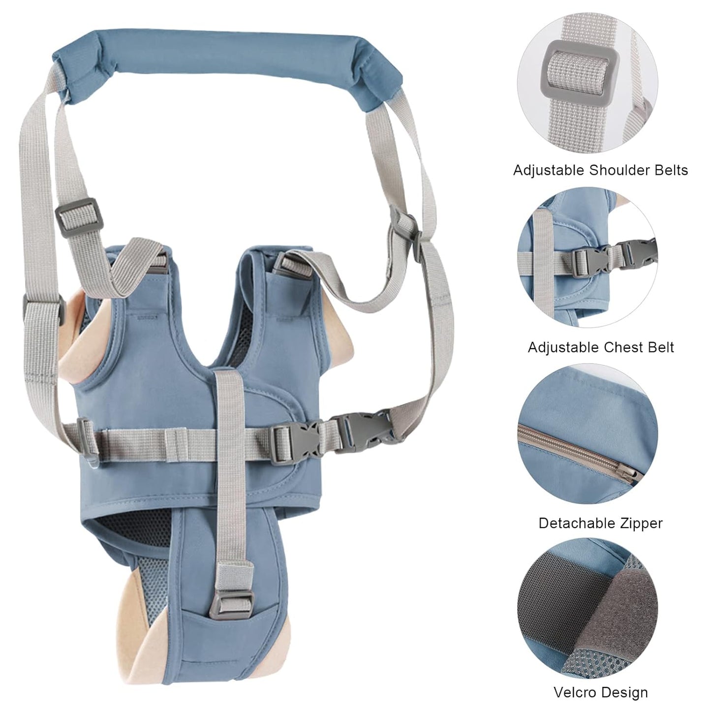 Lauflernhilfe für Babys, Blau