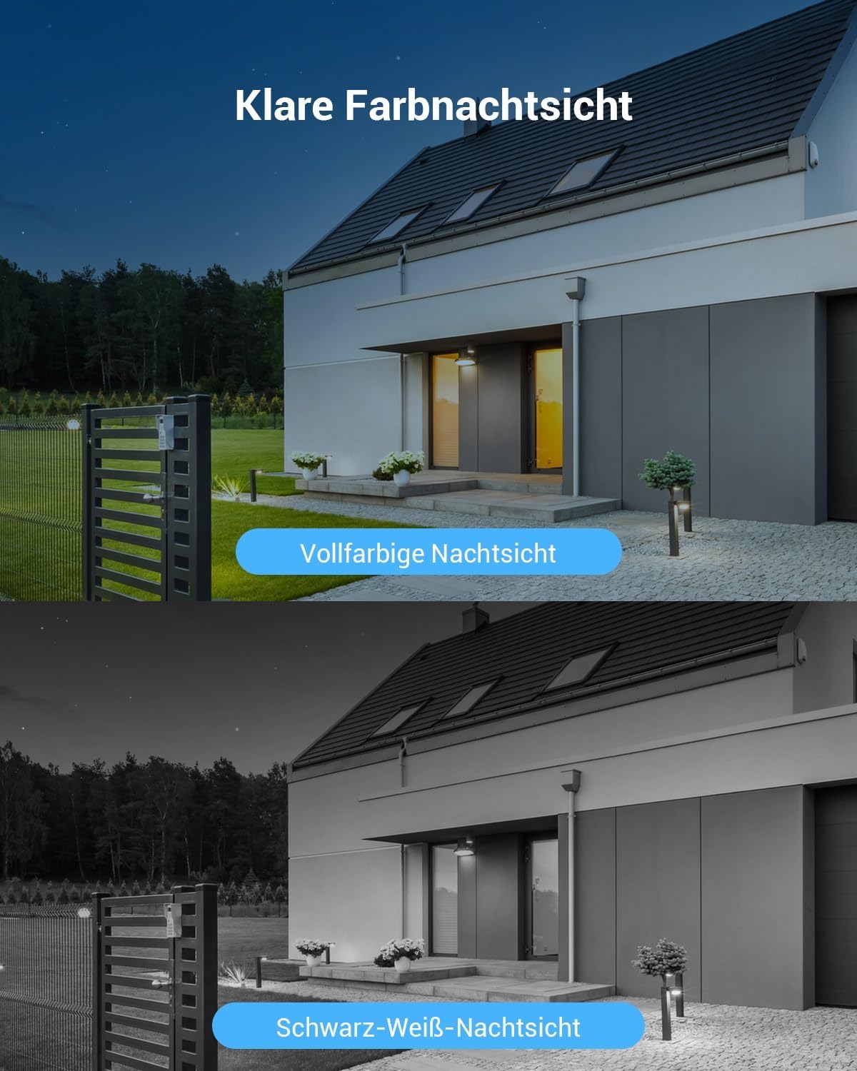 2K Outdoor WLAN IP Kamera, C3tn 2k