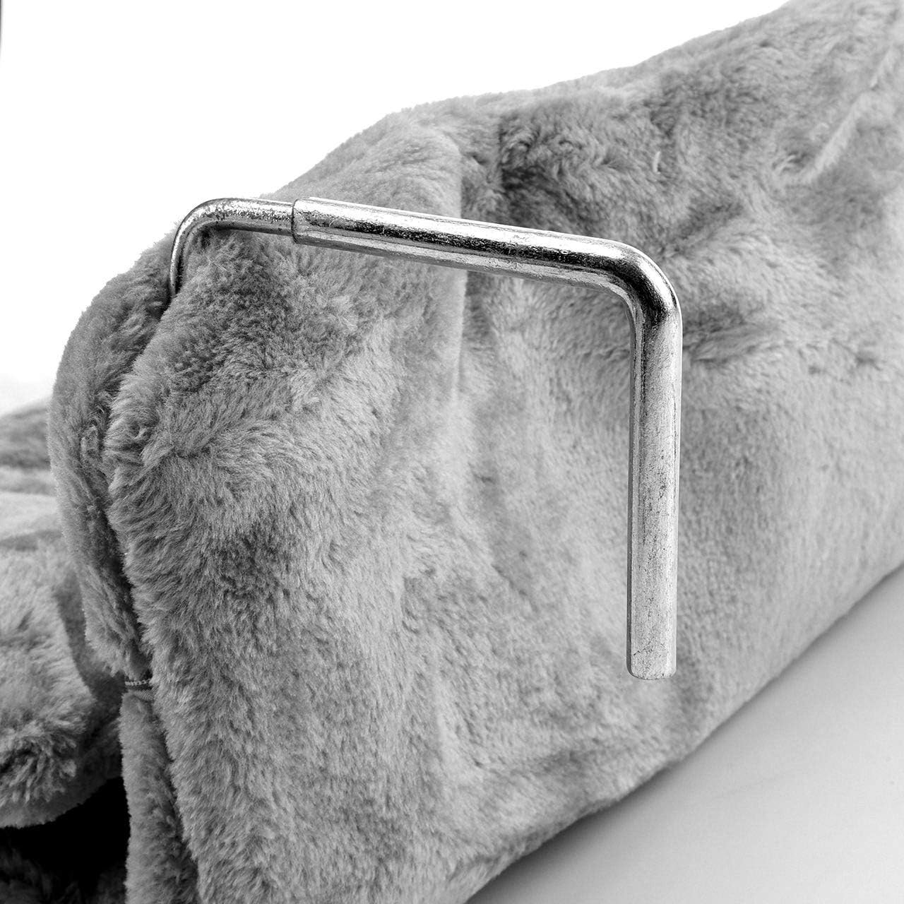 Katzen Kuschelsack für Heizkörper, Grau
