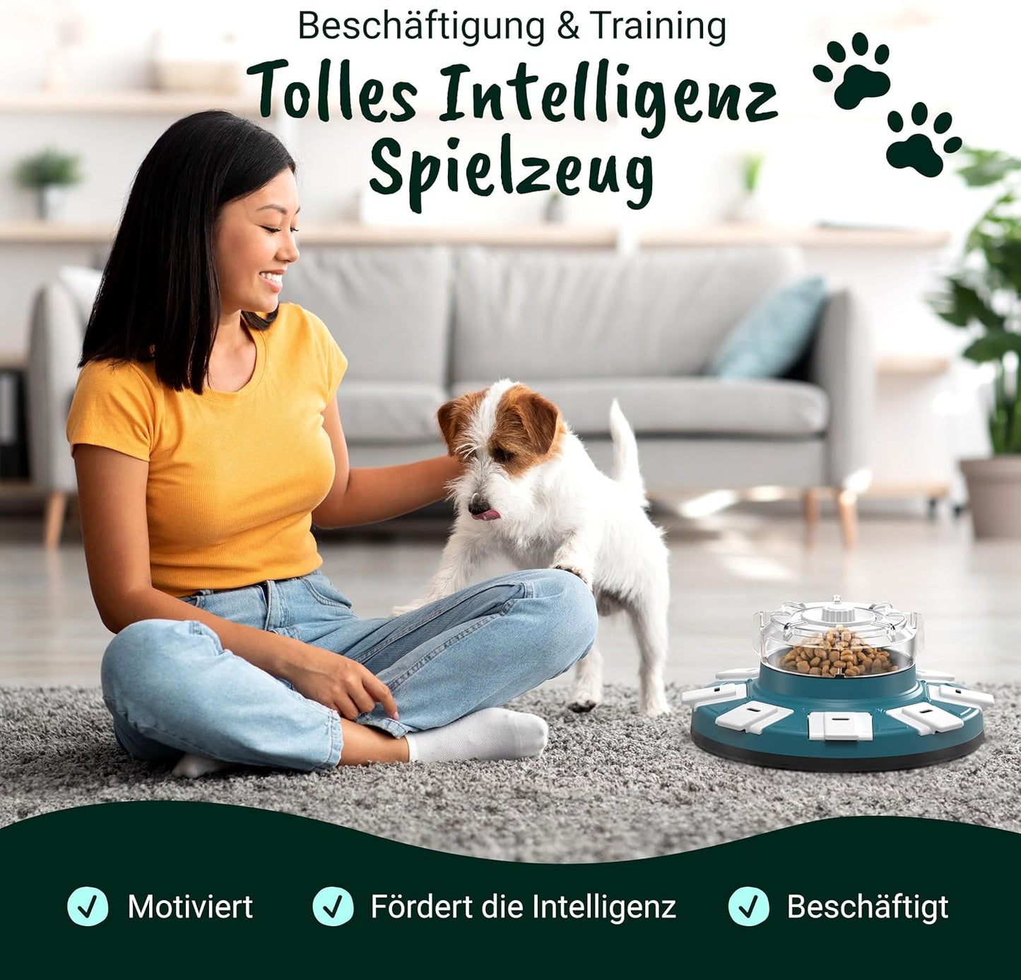 Intelligenzspielzeug mit Fütterungsfunktion