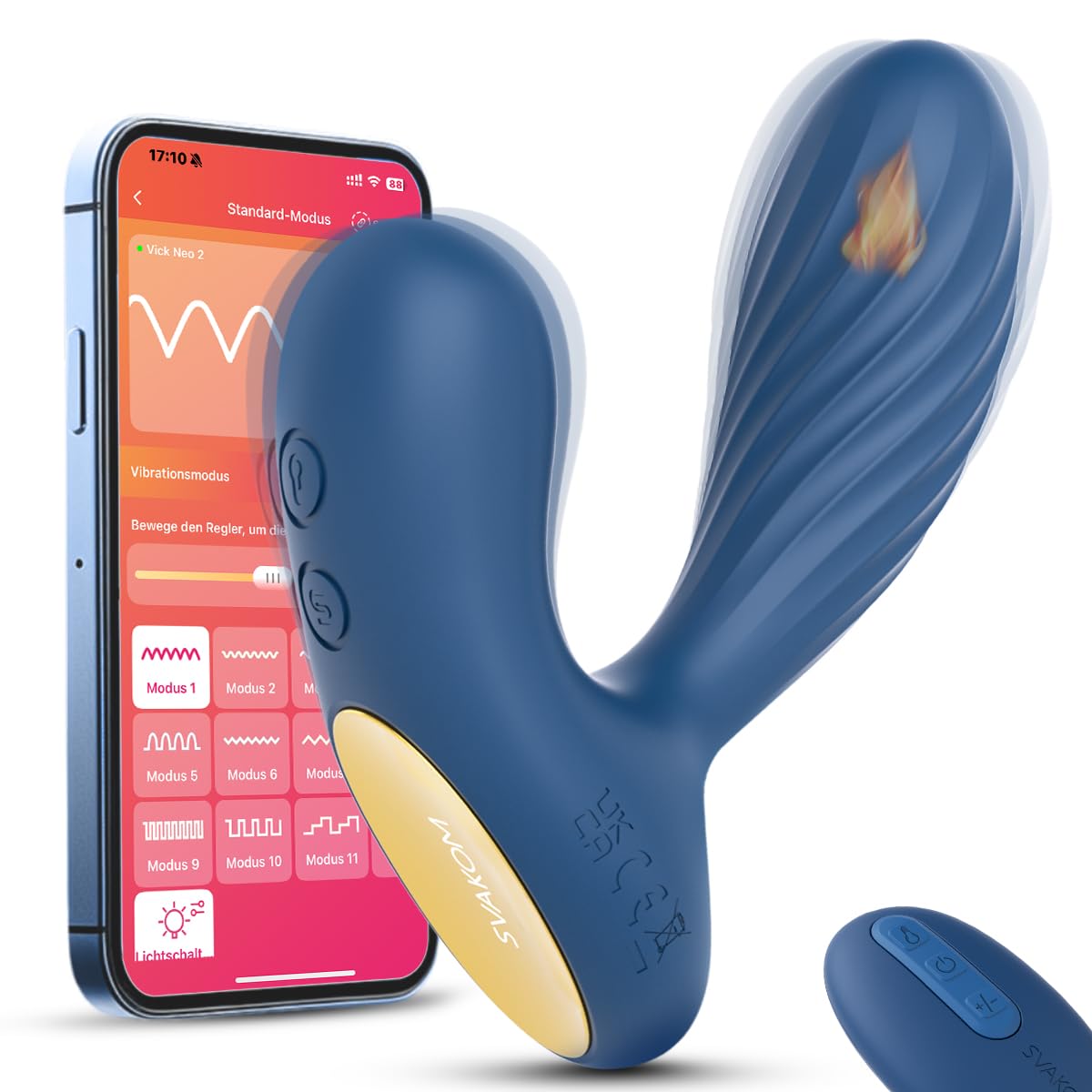 Vick neo Analplug mit App und Prostata-Stimulation