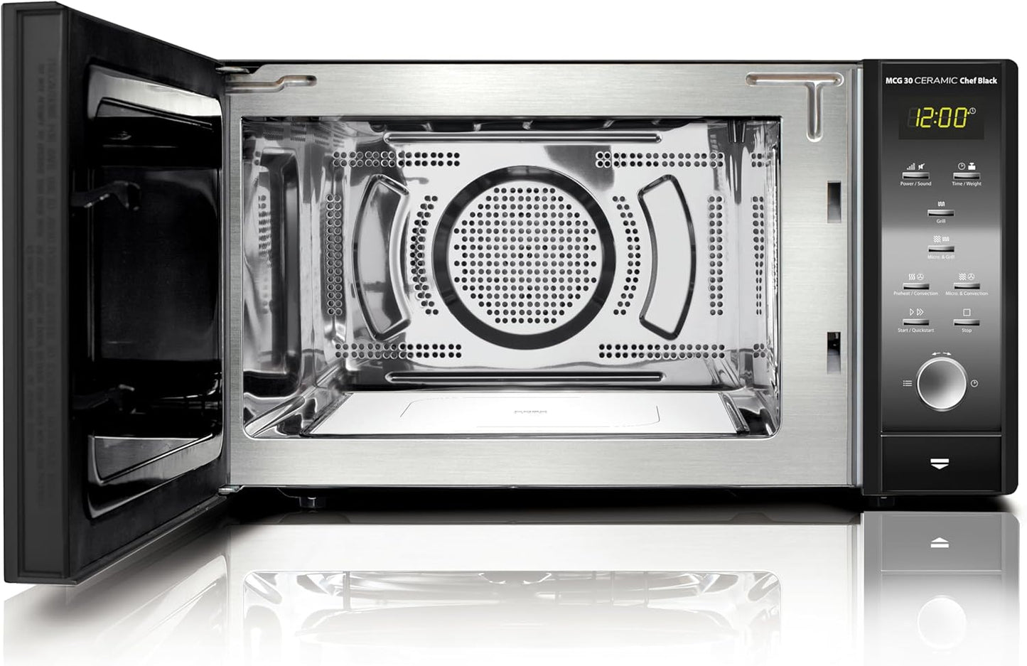 3in1 Mikrowelle mit Grill & Heissluft, 30L, 2100W