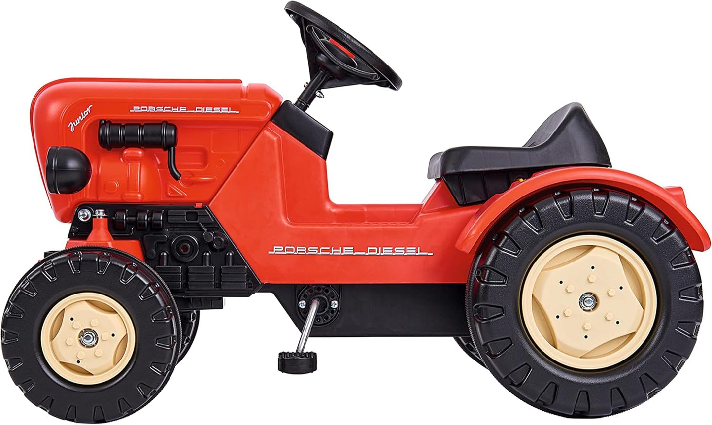 Porsche Diesel Junior Kindertrettraktor, Rot Single