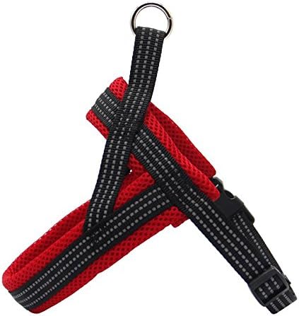 Verstellbares Brustgeschirr, M rot