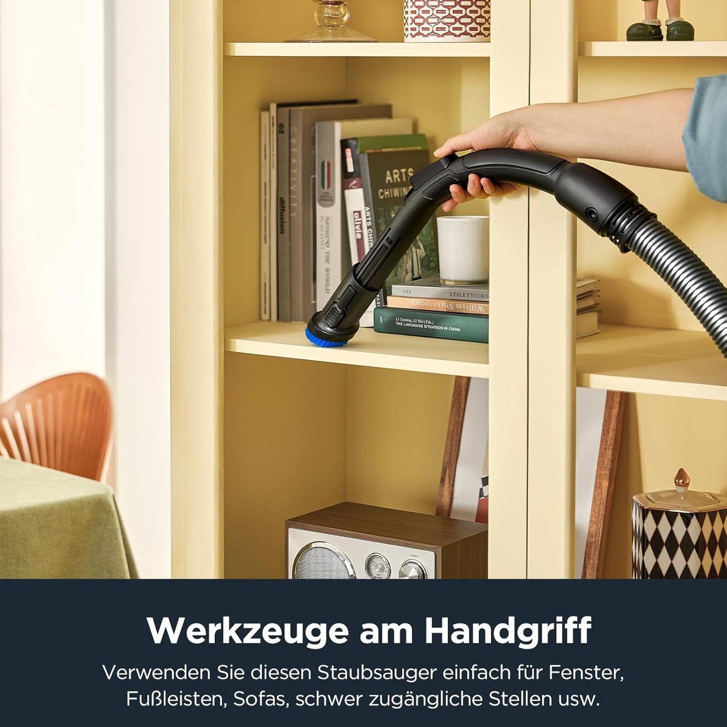 WhirlWind - Beutelloser Staubsauger mit HEPA-Filter, Whirlwind