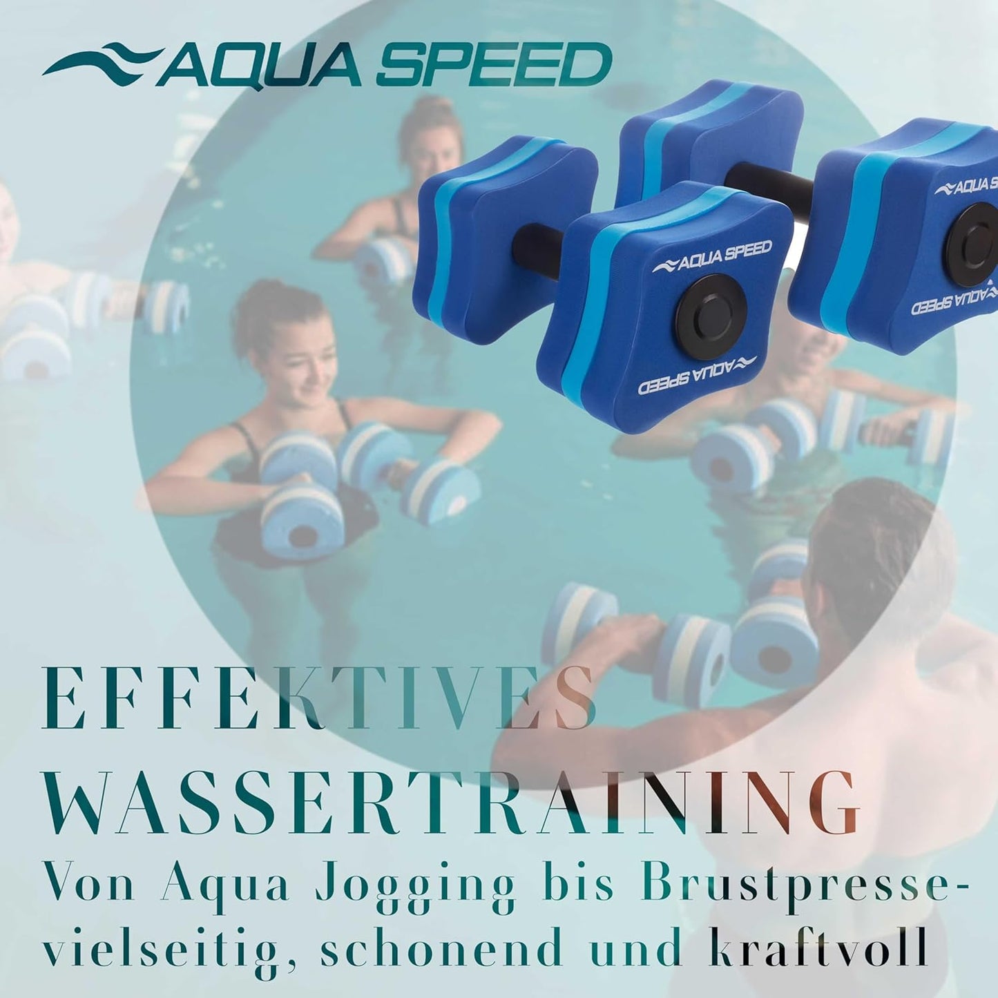 Wasserhanteln für Aquafitness-Training