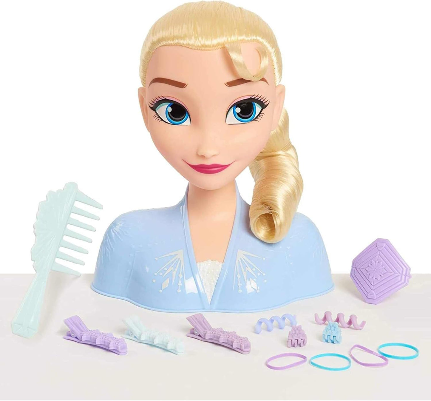 Stylingkopf Frozen 2 Elsa mit 17 Zubehörteilen