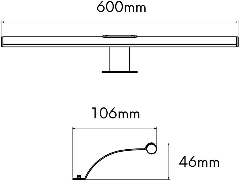 3er Set LED Schrankleuchten, 3er Set Neutralweiss
