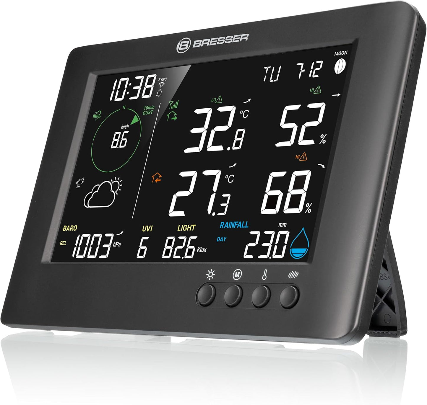 Wetterstation mit Multi-Sensoren