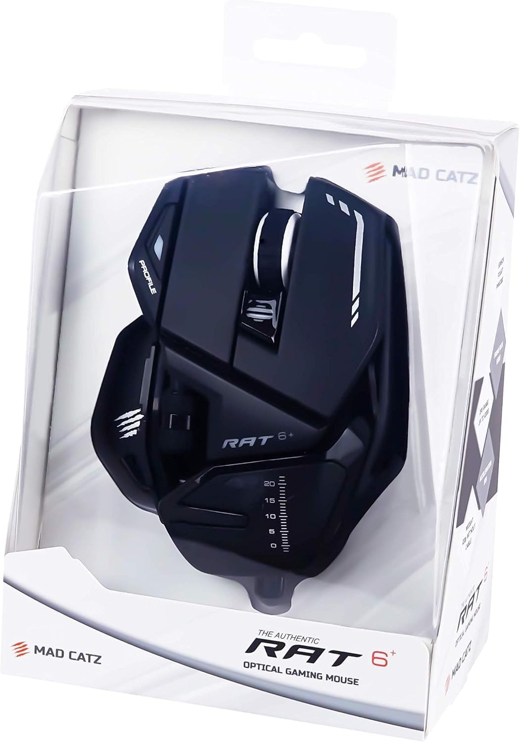 R.A.T. 6+ Optical Gaming Mouse, R.A.T. 6+ Black