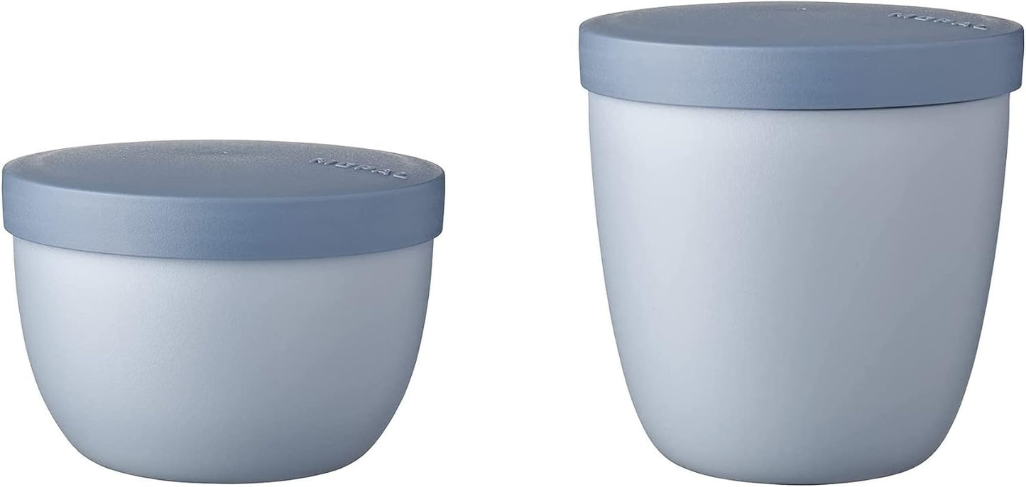 Duo Pack Snackpot Ellipse, Nordic Blue Duo Pack Snackpot