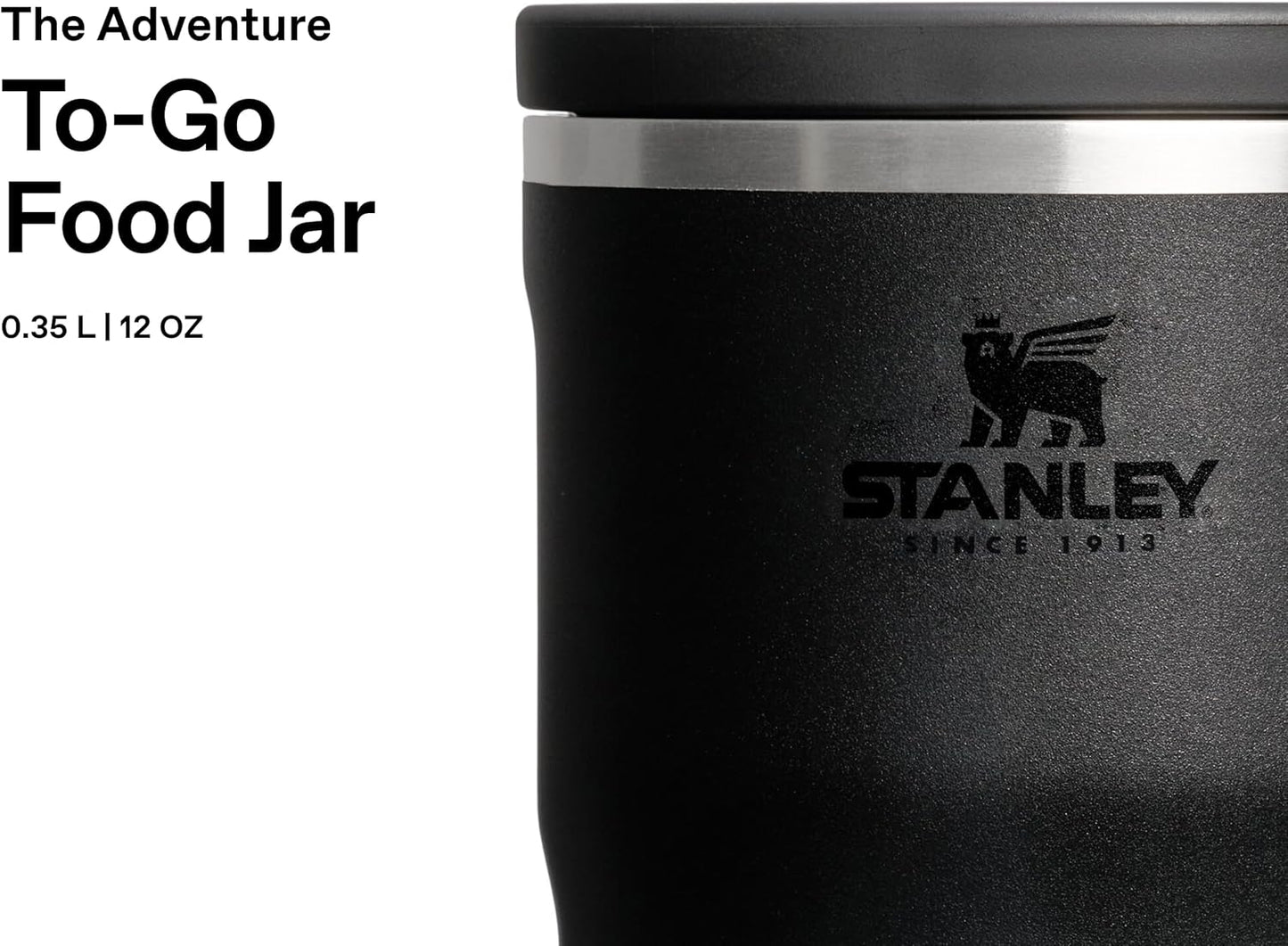 Adventure To-Go Food Jar, 0.35 l, 0.35 l Schwarz
