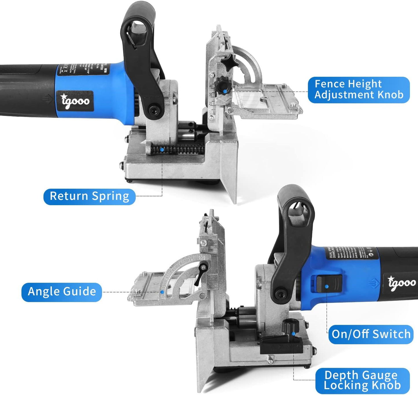 Doppelspindel Dübelfräse DJ710