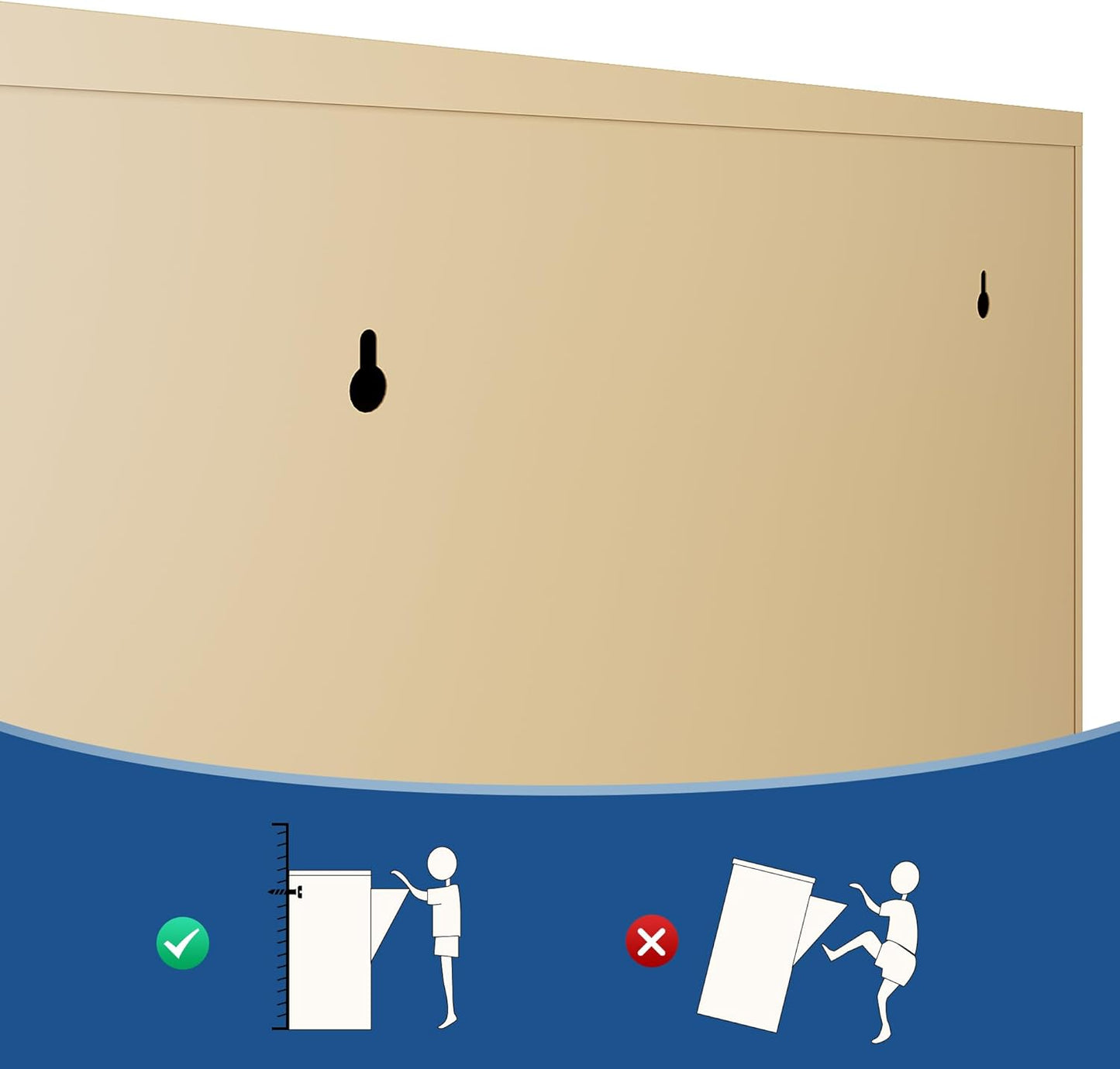 Küchen Mülltrennsystem mit Klappdeckel, 4x15L, Beige, 4 X 15 L