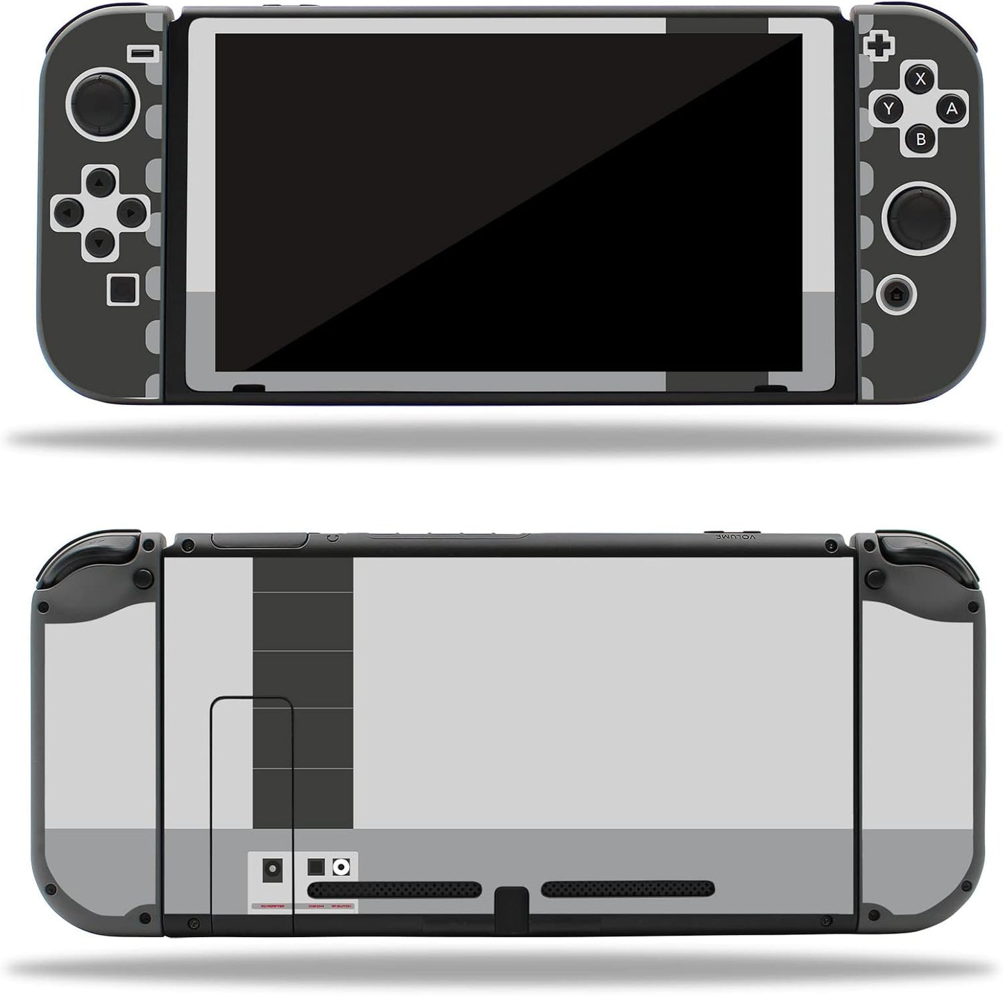 Folien Skin Set für Joy-Con und Ladestation, Nr. 19 Entertainment System