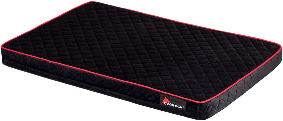 Hundematratze für Fahrradanhänger, Hundematratze Medium schwarz