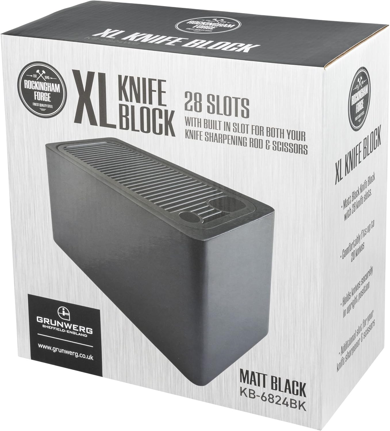 KB-6824BK, Schwarz