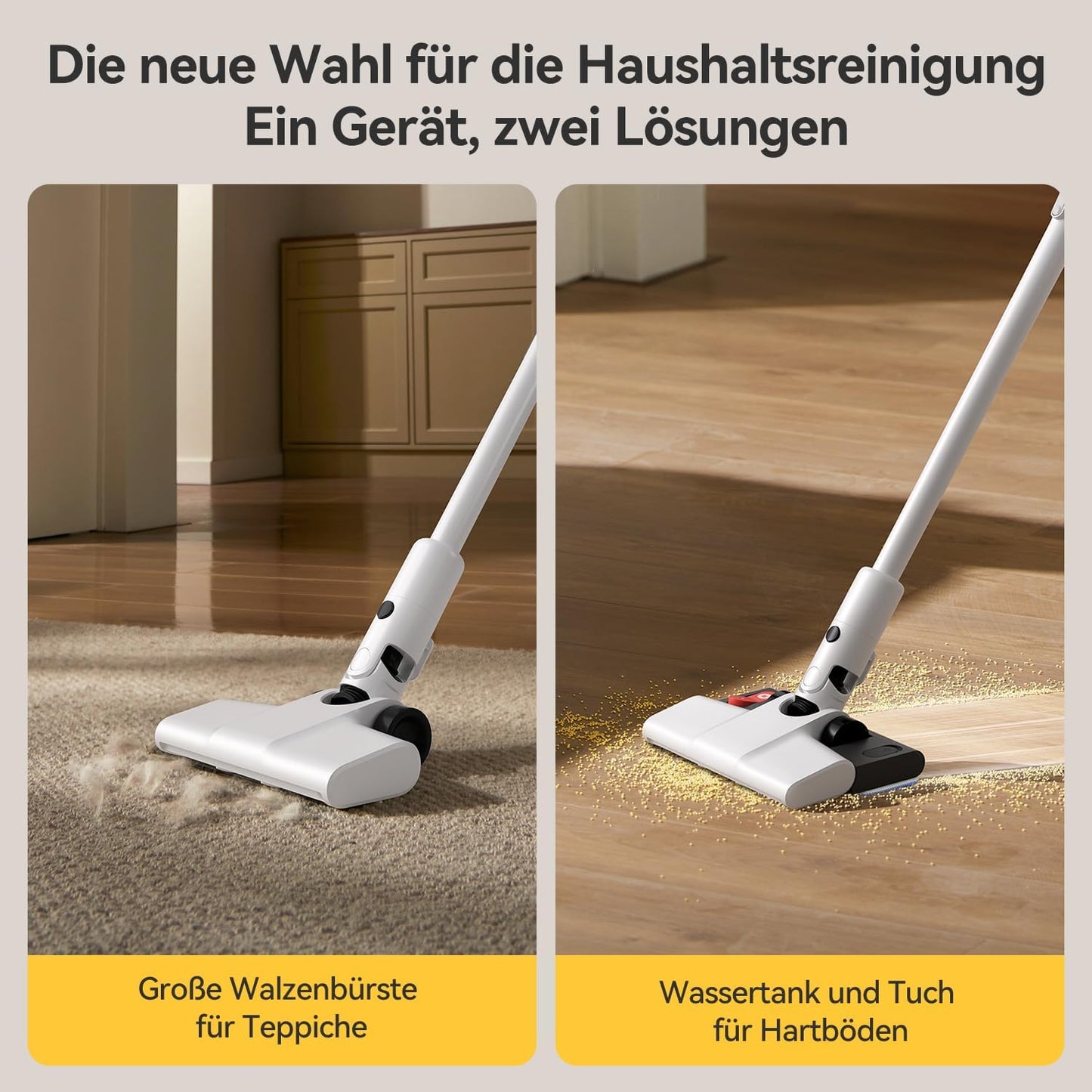 Kabelloser Akku-Staubsauger DEM-T20W