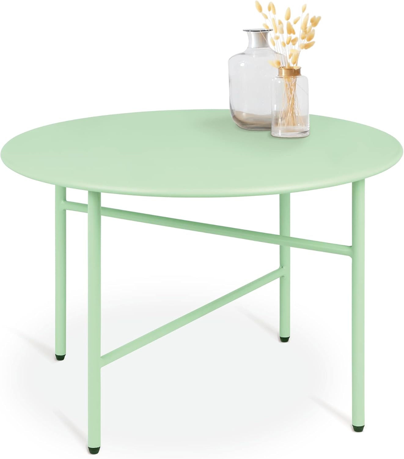 Runder Beistelltisch, Tischplatte: Ø 53cm - Höhe: 36cm Mint