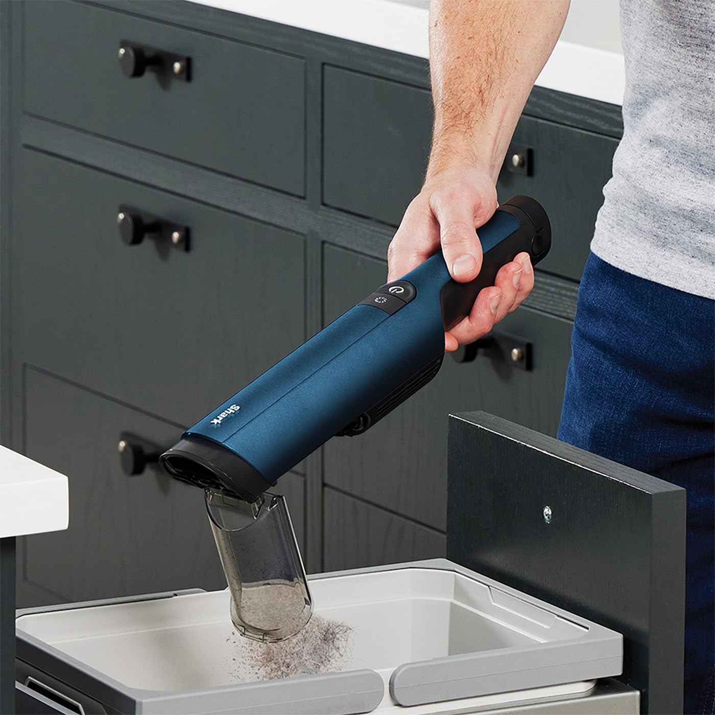 Kabelloser Mini-Handstaubsauger WV270EU, 15 Minuten Laufzeit Blau