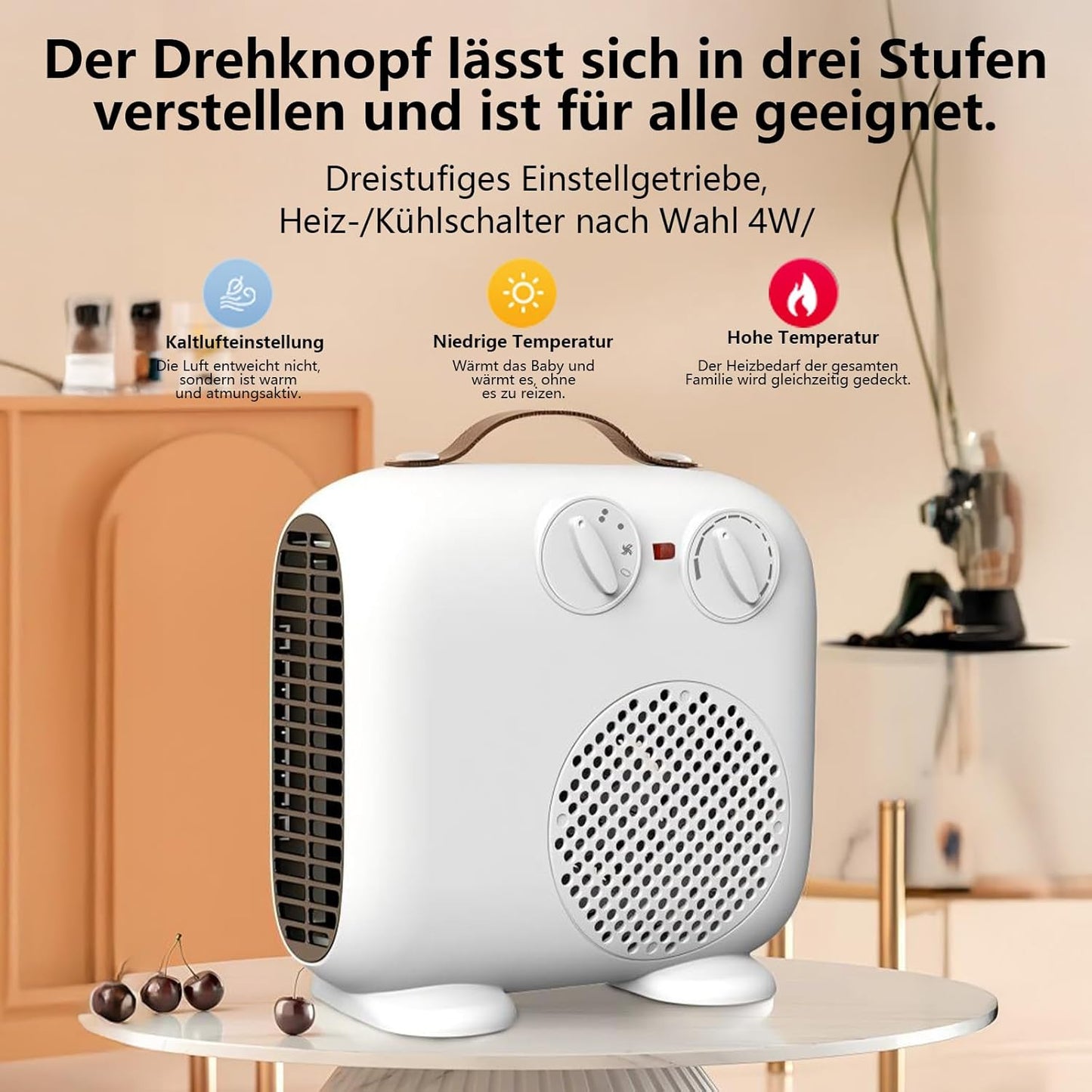 Heizlüfter mit Abschaltautomatik