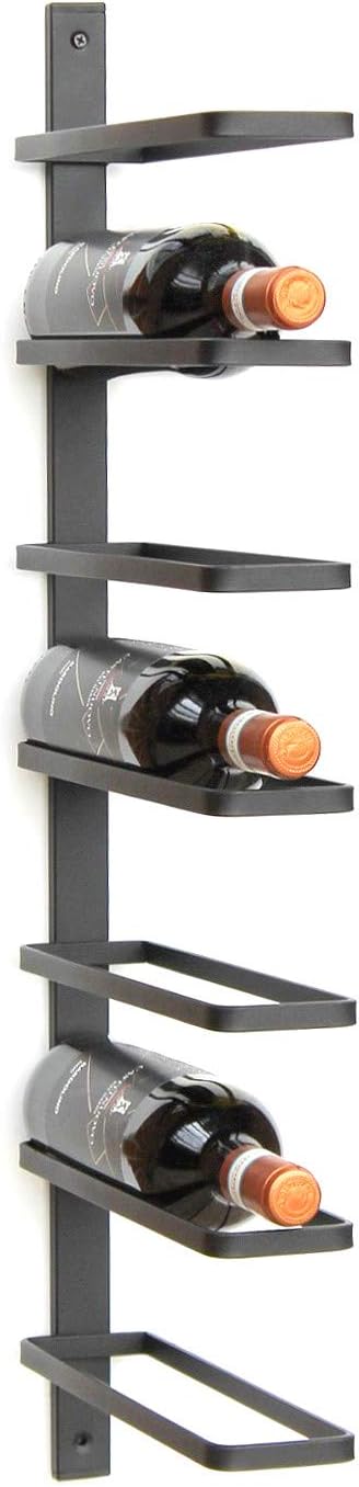 Weinregal für die Wandmontage