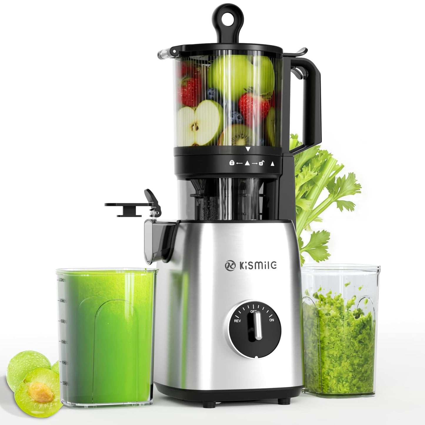 Slow Juicer, Edelstahl