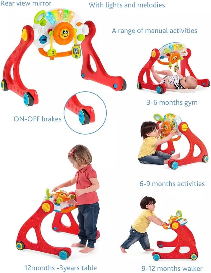 4in1 Grow and Walk Gym - Lauflernhilfe, Grow and Walk 4in1