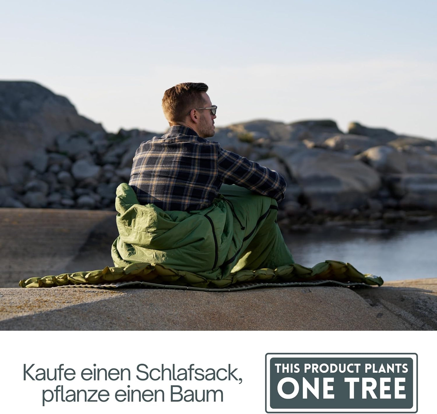 Ultraleichter Sommerschlafsack, L