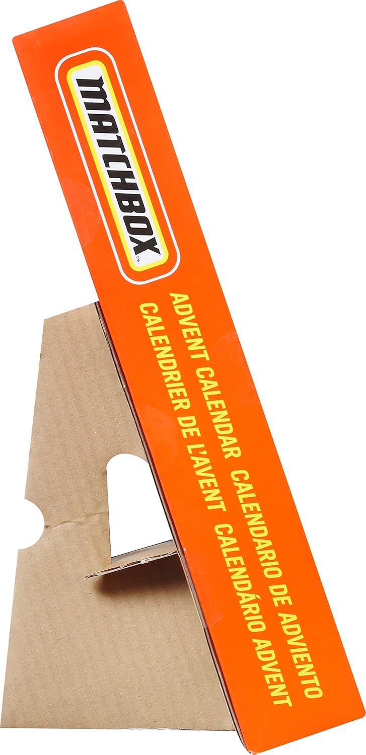 Adventskalender mit Spielzeugautos