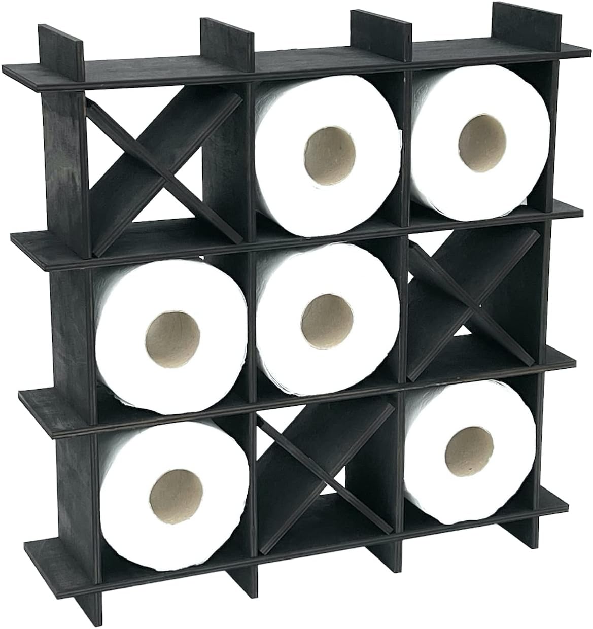 Toilettenpapierhalter Tic Tac Toe
